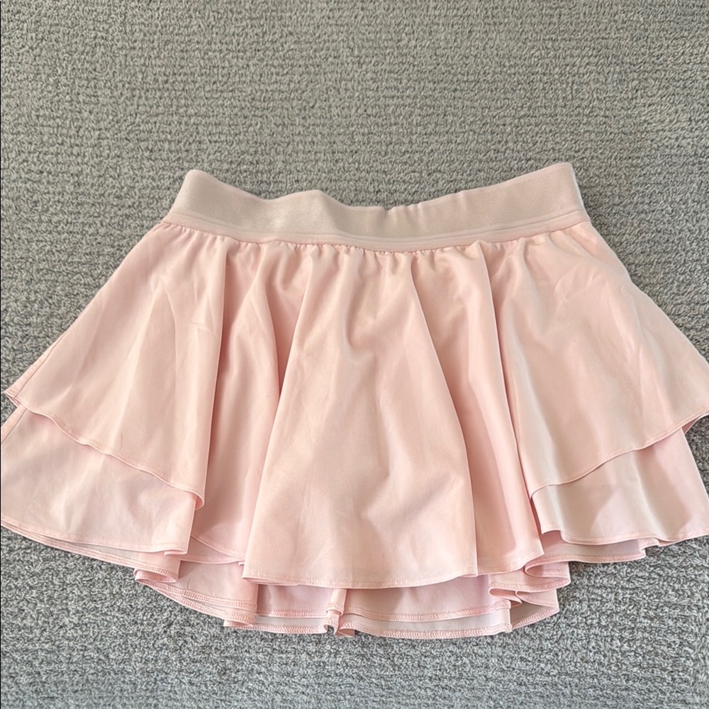 Lululemon Athletica Pink Skater Mini Skirt
